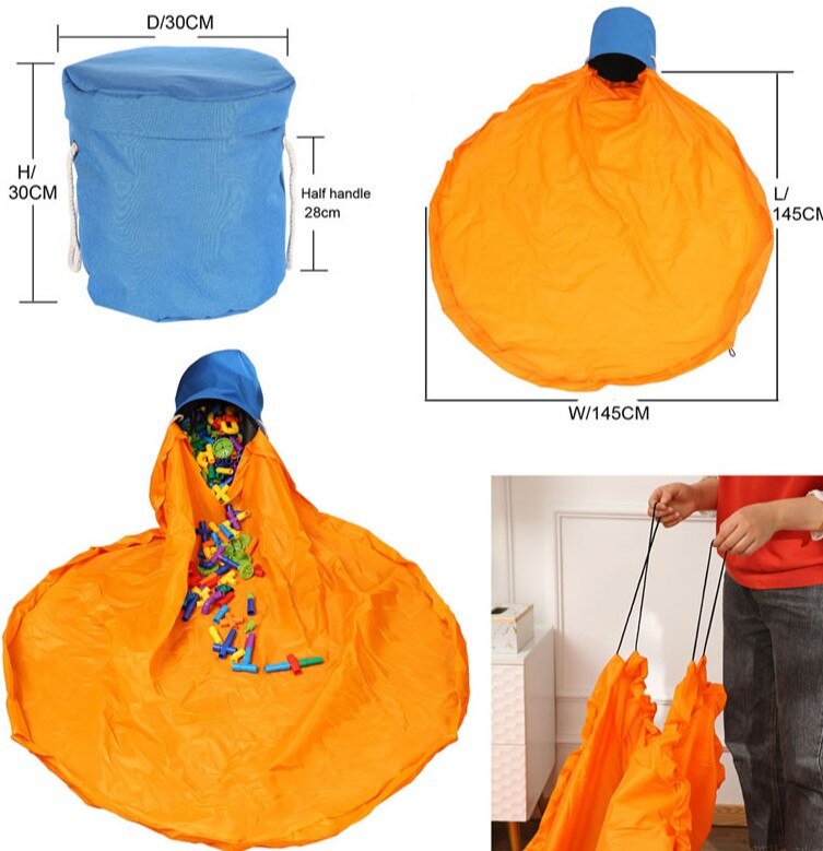 Lego Storage Bag Drawstring Storage